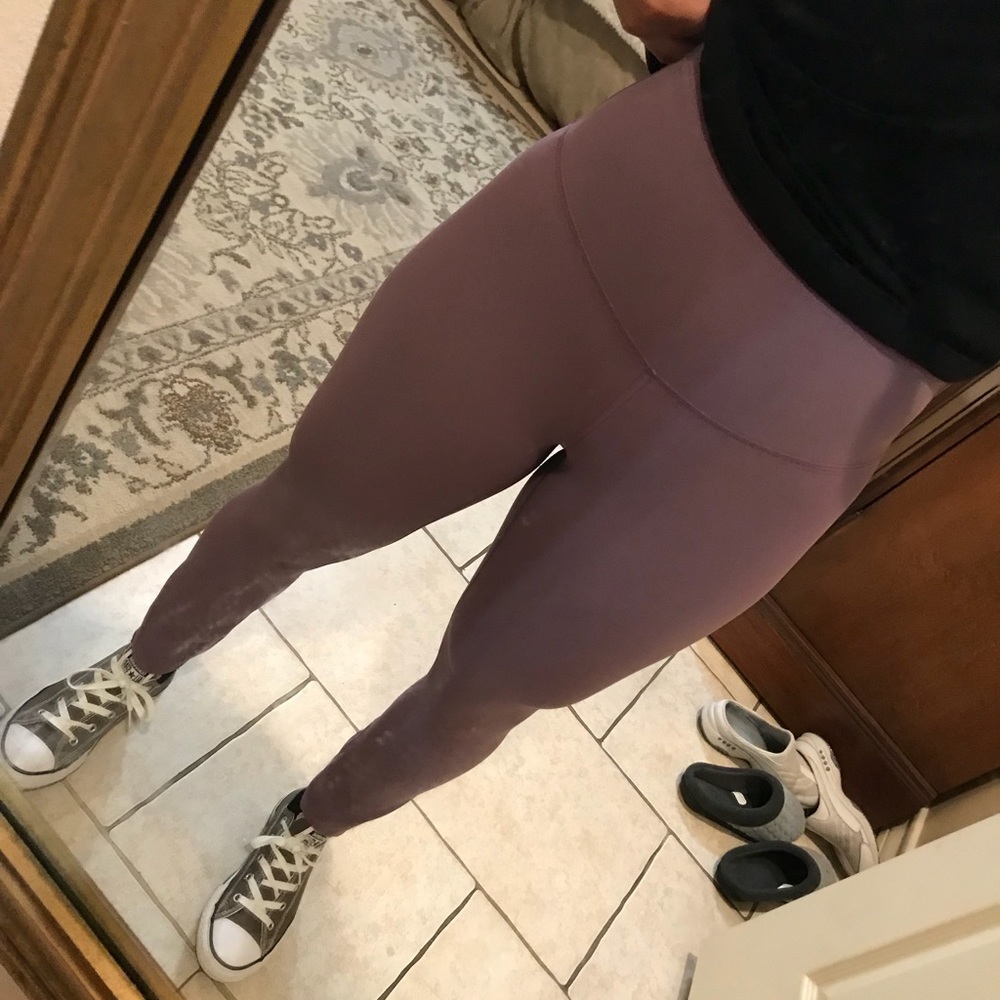 Lululemon New Align II smoked Mulberry.